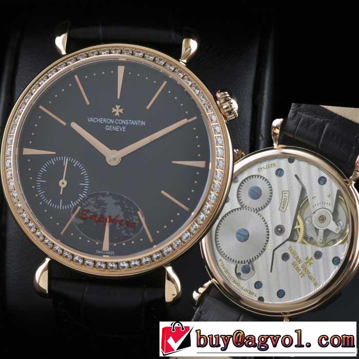 自動巻き スイスムーブメント  男性用腕時計 vacheron constantin ヴァシュロン コンスタンタン  メンズ腕時計